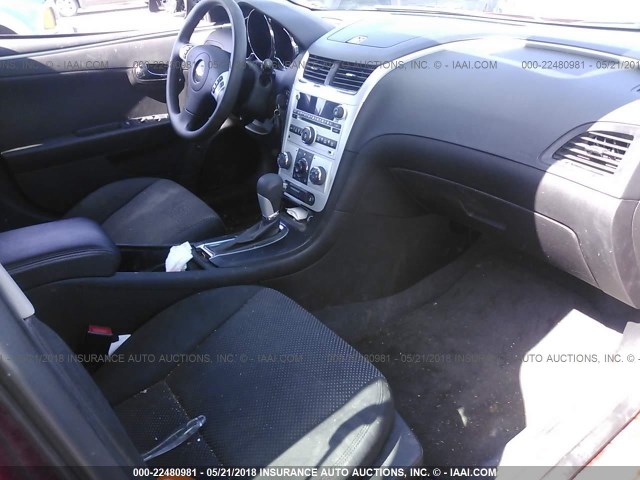 1G1ZC5E03CF288207 - 2012 CHEVROLET MALIBU 1LT 栗色 照片 5