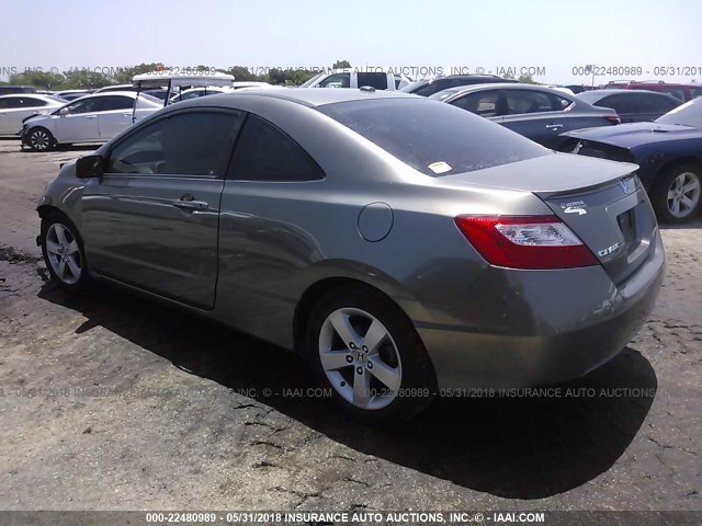 2HGFG12918H542823 - 2008 HONDA CIVIC EXL GOLD photo 3