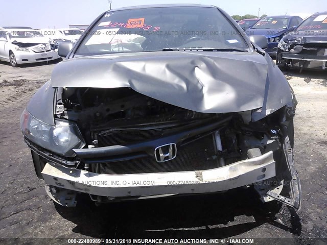 2HGFG12918H542823 - 2008 HONDA CIVIC EXL GOLD photo 6