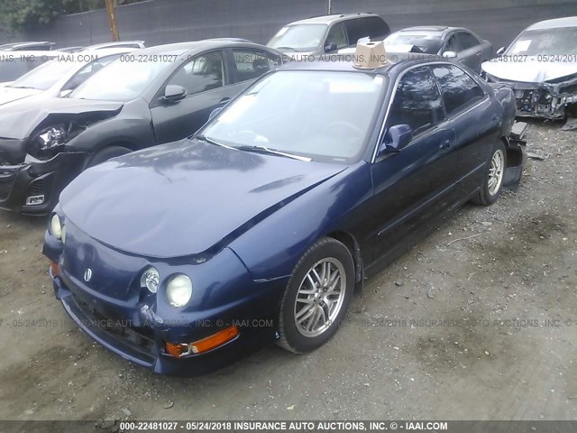 JH4DB7667XS005175 - 1999 ACURA INTEGRA GS BLUE photo 2