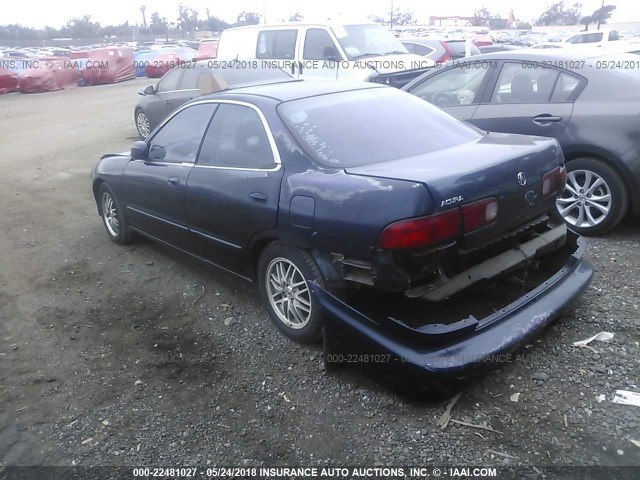 JH4DB7667XS005175 - 1999 ACURA INTEGRA GS BLUE photo 3