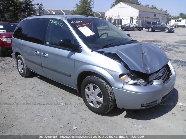 1A4GP45R76B620683 - 2006 CHRYSLER TOWN & COUNTRY  BLUE photo 1