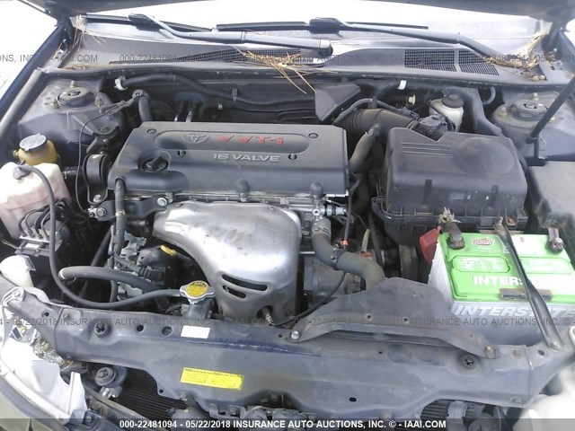 4T1BE32KX6U136921 - 2006 TOYOTA CAMRY LE/XLE/SE ლურჯი ფოტო 10