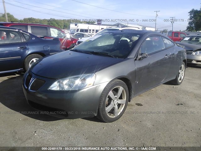 1G2ZM187374198454 - 2007 PONTIAC G6 GTP GRAY photo 2