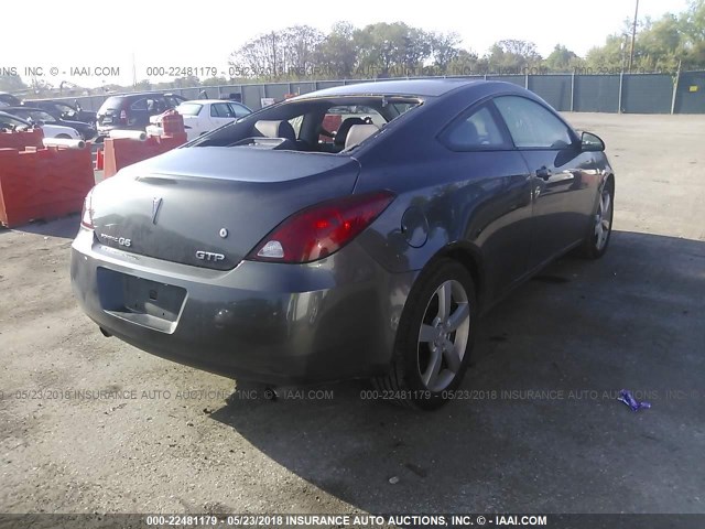 1G2ZM187374198454 - 2007 PONTIAC G6 GTP GRAY photo 4