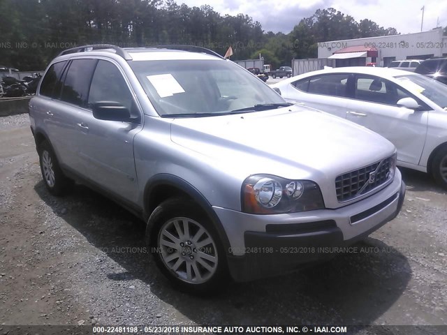 YV4CZ852761240383 - 2006 VOLVO XC90 V8 SILVER photo 1