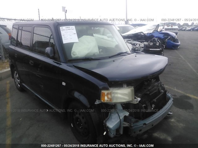JTLKT324440169255 - 2004 TOYOTA SCION XB BLUE photo 1