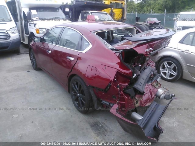 1N4AL3AP7HC170297 - 2017 NISSAN ALTIMA 2.5/S/SV/SL/SR RED photo 3