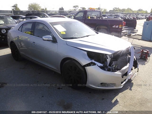 1G11H5SA3DF265958 - 2013 CHEVROLET MALIBU LTZ 银色 照片 1