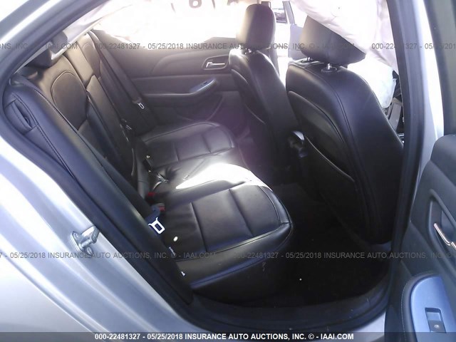 1G11H5SA3DF265958 - 2013 CHEVROLET MALIBU LTZ 银色 照片 8