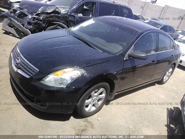 1N4CL21E38C282080 - 2008 NISSAN ALTIMA HYBRID BLACK photo 2