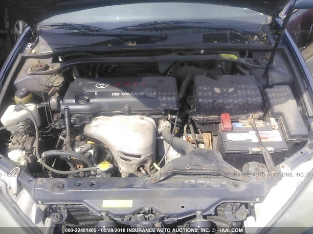 4T1BE32KX3U234228 - 2003 TOYOTA CAMRY LE/XLE/SE BLUE photo 10