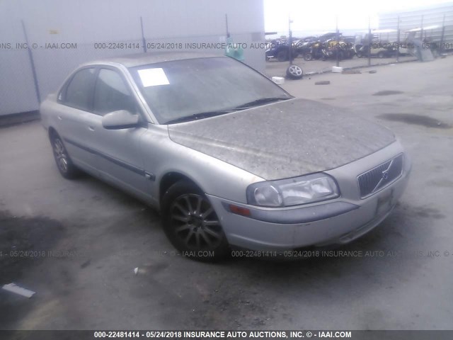 YV1TS94D1Y1096598 - 2000 VOLVO S80 SILVER photo 1