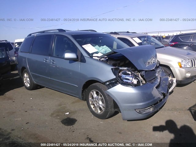 5TDZA22C84S220867 - 2004 TOYOTA SIENNA XLE/XLE LIMITED BLUE photo 1