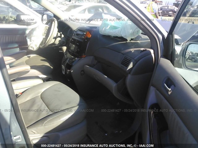 5TDZA22C84S220867 - 2004 TOYOTA SIENNA XLE/XLE LIMITED BLUE photo 5