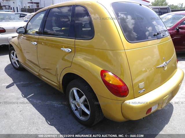 3C8FY68B62T325042 - 2002 CHRYSLER PT CRUISER LIMITED/DREAM CRUISER GOLD photo 3