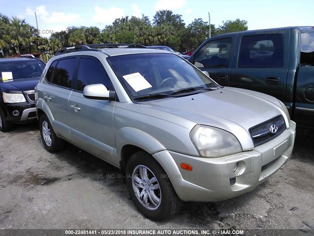 KM8JN12D26U255466 - 2006 HYUNDAI TUCSON GLS/LIMITED GOLD photo 1