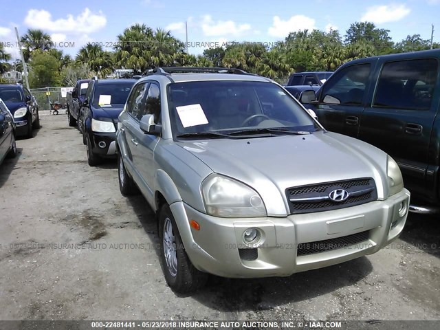 KM8JN12D26U255466 - 2006 HYUNDAI TUCSON GLS/LIMITED GOLD photo 6