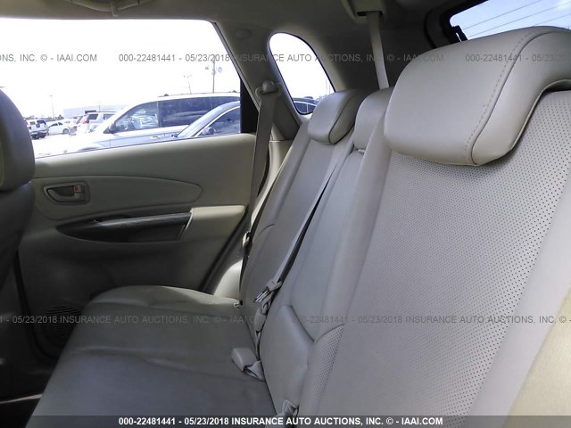 KM8JN12D26U255466 - 2006 HYUNDAI TUCSON GLS/LIMITED GOLD photo 8