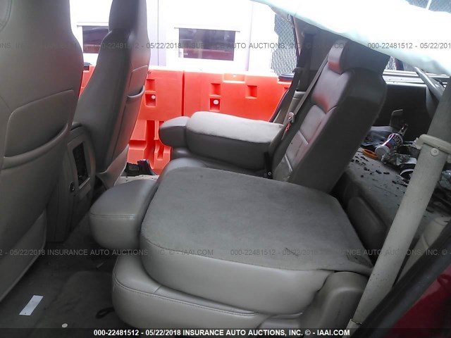 1FMFU18525LB13907 - 2005 FORD EXPEDITION EDDIE BAUER RED photo 8