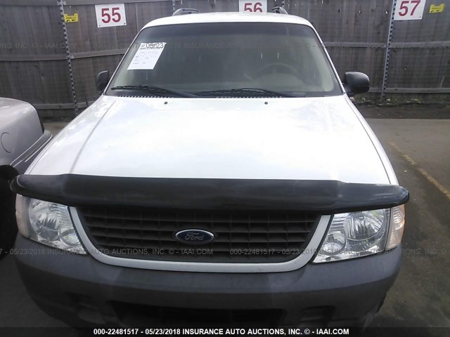 1FMZU72K93ZA76766 - 2003 FORD EXPLORER XLS/XLS SPORT WHITE photo 6