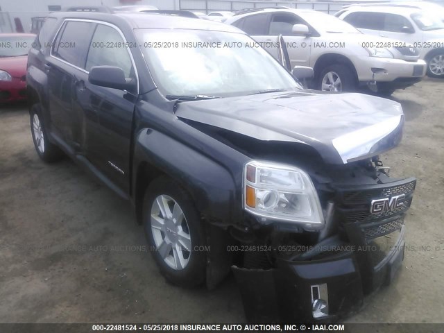 2GKFLTEK6D6122019 - 2013 GMC TERRAIN SLE BLACK photo 1