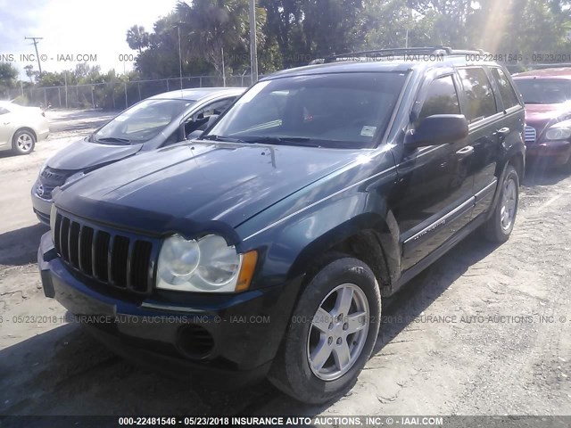 1J8GS48K85C615416 - 2005 JEEP GRAND CHEROKEE LAREDO/COLUMBIA/FREEDOM 绿色 照片 2