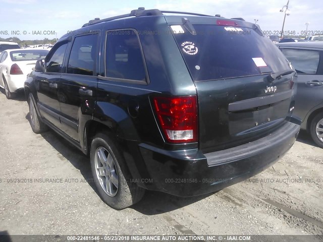 1J8GS48K85C615416 - 2005 JEEP GRAND CHEROKEE LAREDO/COLUMBIA/FREEDOM 绿色 照片 3