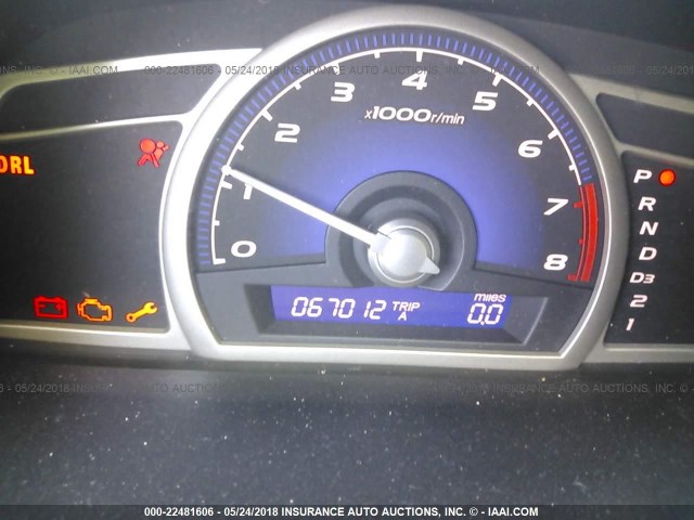 19XFA1F65BE006962 - 2011 HONDA CIVIC LX-S Boz foto 7