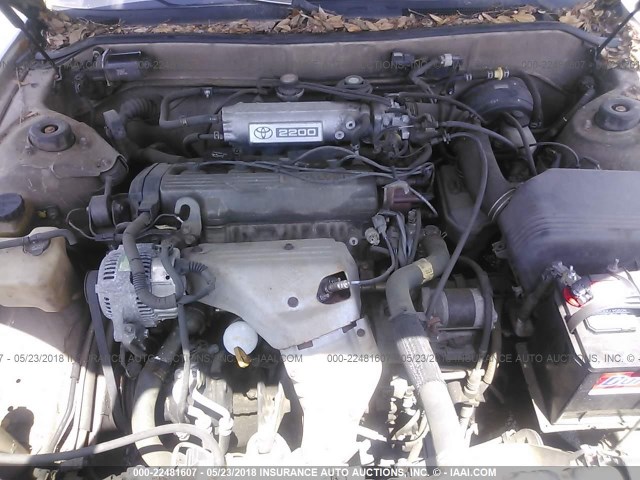 4T1BG12K1TU783637 - 1996 TOYOTA CAMRY DX/LE/XLE ოქროსფერი ფოტო 10