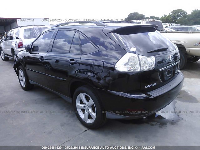 2T2GA31U35C034683 - 2005 LEXUS RX 330 BLACK photo 3