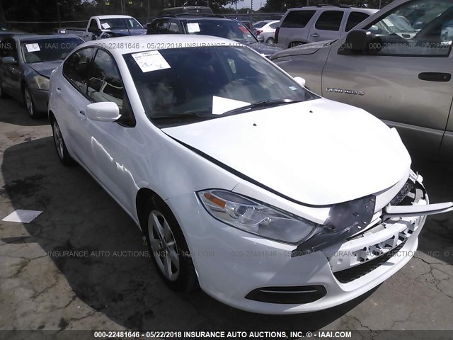 1C3CDFFA1GD814024 - 2016 DODGE DART SXT SPORT WHITE photo 1