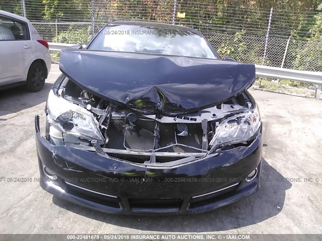4T1BF1FK4DU666455 - 2013 TOYOTA CAMRY L/SE/LE/XLE 黑色 照片 6