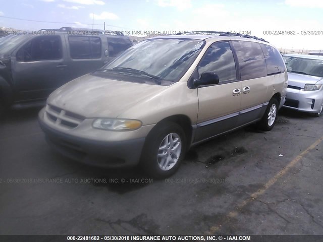 1B4GP54LXWB629044 - 1998 DODGE GRAND CARAVAN LE/ES GOLD photo 2