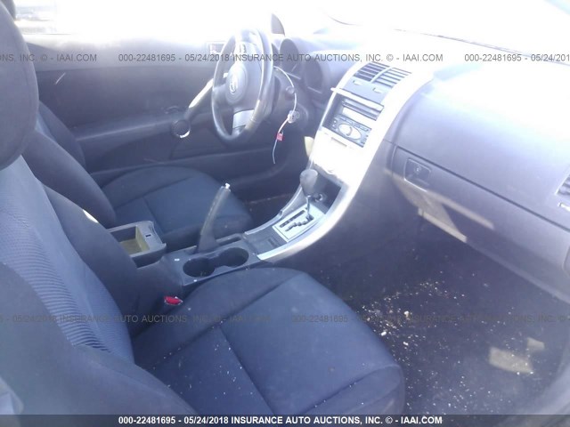 JTKDE177X70203203 - 2007 TOYOTA SCION TC 灰色 照片 5