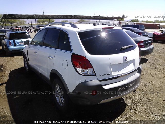 3GSCL33P68S728882 - 2008 SATURN VUE XE WHITE photo 3