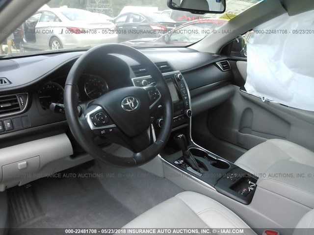 4T1BF1FK5FU878039 - 2015 TOYOTA CAMRY LE/XLE/SE/XSE GRAY photo 5