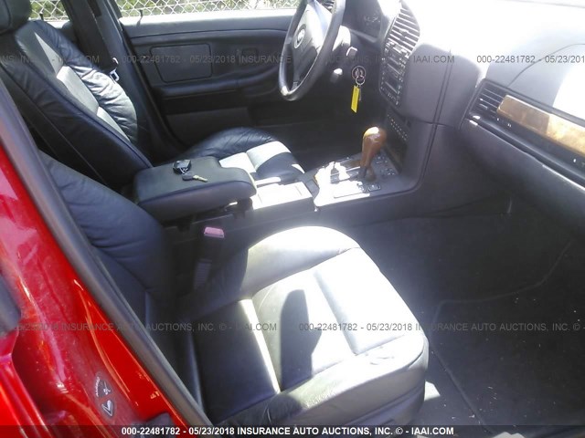 WBACD4320WAV60025 - 1998 BMW 328 I AUTOMATIC RED photo 5