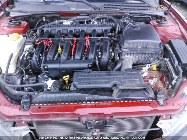 KL5VJ52L64B131537 - 2004 SUZUKI VERONA S/LX RED photo 10