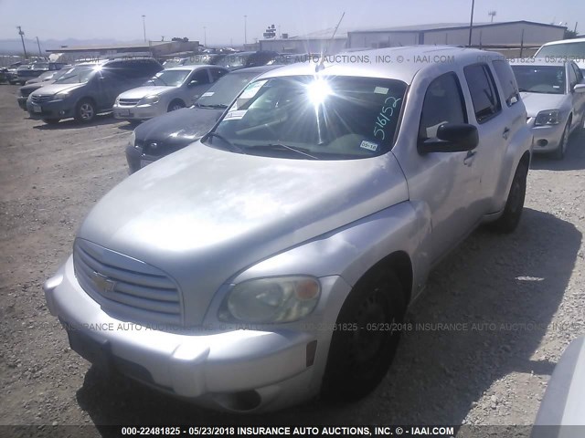 3GNDA13D68S516152 - 2008 CHEVROLET HHR LS SILVER photo 2