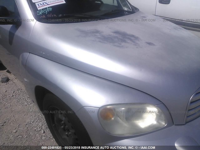 3GNDA13D68S516152 - 2008 CHEVROLET HHR LS SILVER photo 6