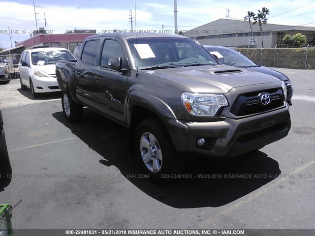 3TMJU4GN2CM128498 - 2012 TOYOTA TACOMA DOUBLE CAB PRERUNNER GOLD photo 1