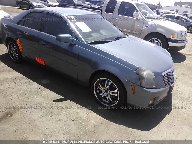 1G6DP567750188525 - 2005 CADILLAC CTS HI FEATURE V6 TURQUOISE photo 1