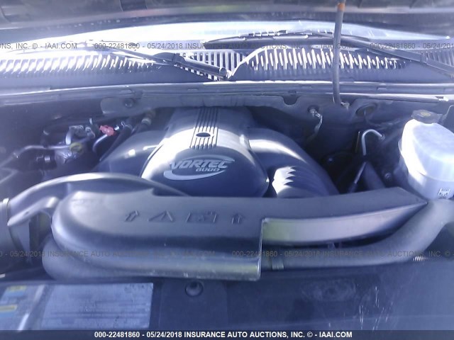 1GYEK63N93R308076 - 2003 CADILLAC ESCALADE LUXURY Սև լուսանկար 10