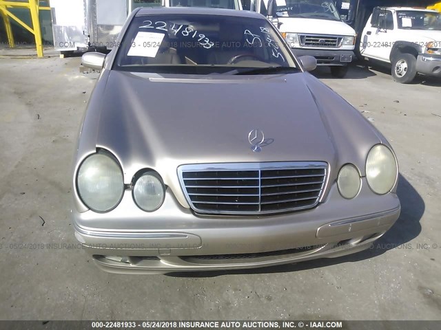 WDBJF83J31X043616 - 2001 MERCEDES-BENZ E 430 SILVER photo 6