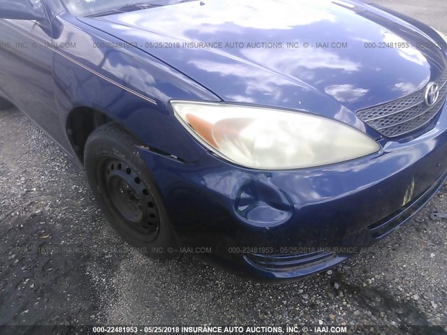 4T1BE32K62U618604 - 2002 TOYOTA CAMRY LE/XLE/SE 蓝色 照片 6
