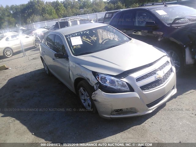 1G11C5SA5DF229168 - 2013 CHEVROLET MALIBU 1LT 金色 照片 1