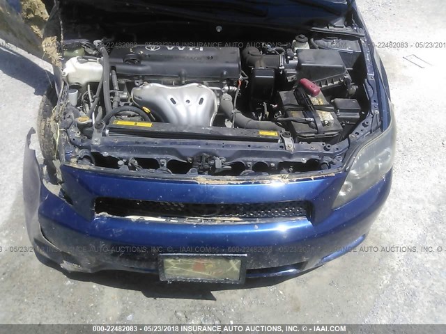 JTKDE167590296376 - 2009 TOYOTA SCION TC 蓝色 照片 10