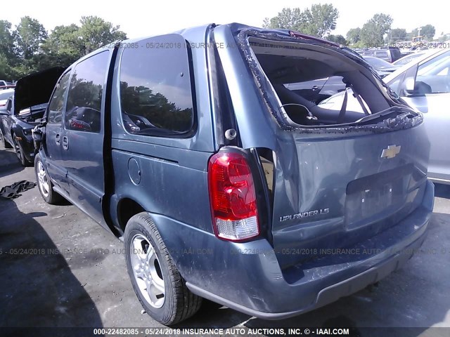 1GNDV23107D151790 - 2007 CHEVROLET UPLANDER LS ლურჯი ფოტო 3
