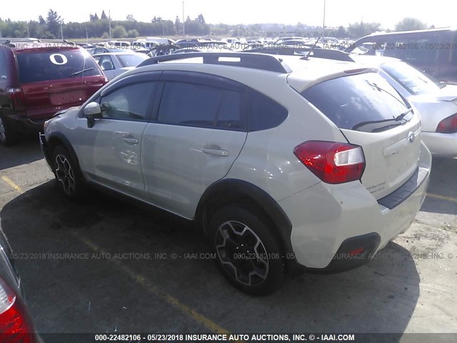 JF2GPADC5F8249684 - 2015 SUBARU XV CROSSTREK 2.0 PREMIUM GRAY photo 3